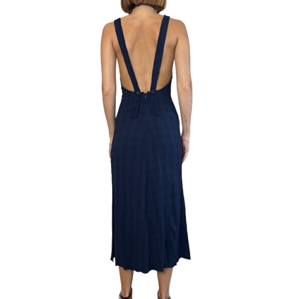 Reformation Midi Blue Navy Dress Tank Size XS - Picture 5 of 10
